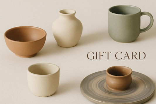 pottery gift card